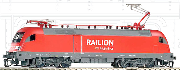 Electric locomotive Taurus BR 182 Railion-DB Logistik<br /><a href='images/pictures/Piko TT/47421.jpg' target='_blank'>Full size image</a>